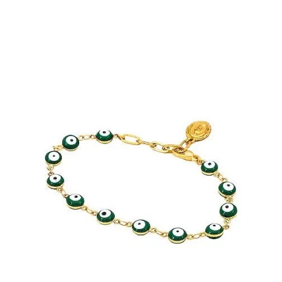 Elizabeth Cole Lottie Bracelet in Green - Picture 1 of 6